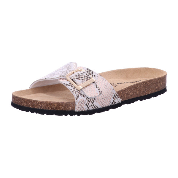 Tamaris 1-27520-42-492 Da.-Pantolette BEIGE/SNAKE - Bild 1