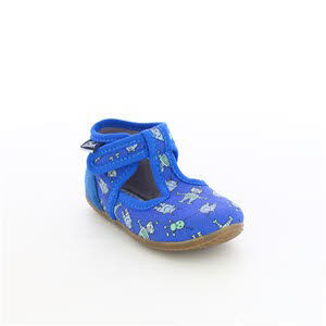 Beck 3014/34 Hausschuh blau