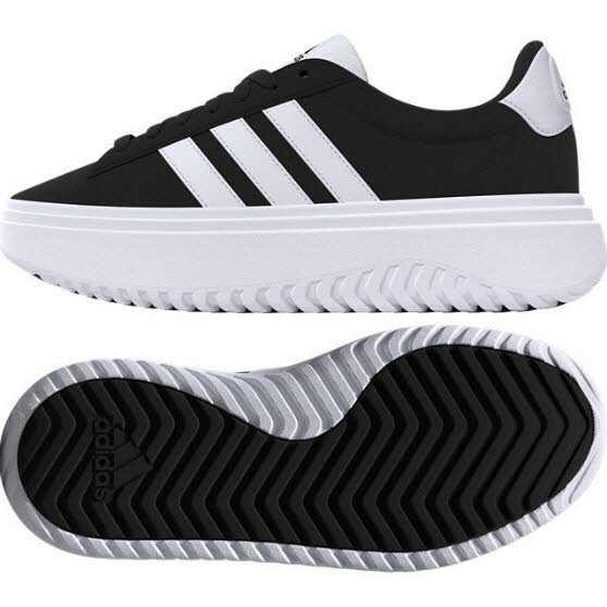 adidas IE1102 GRAND COURT PLATFORM CBLACK/FTWWHT/CBLACK - Bild 1