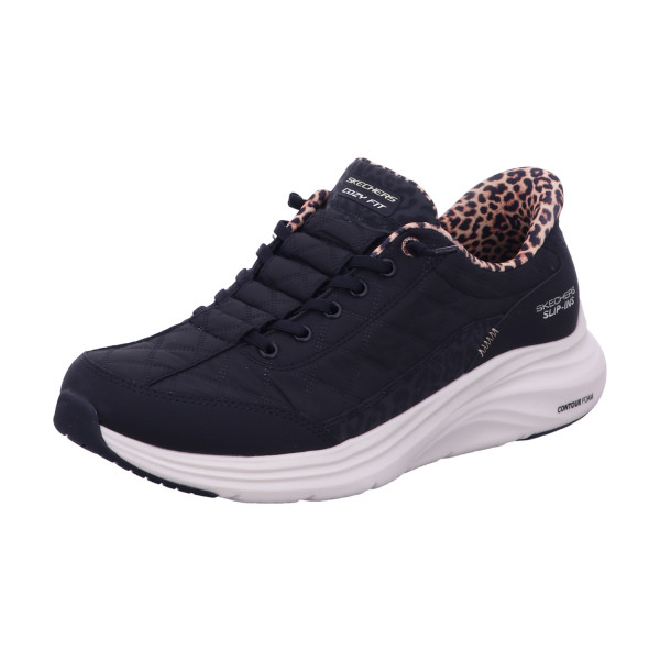 Skechers 150419 BLK CONTOUR FOAM - LEOPARD DREAM Schwarz - Bild 1